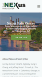 Mobile Screenshot of nexuspaincenter.com